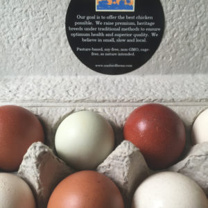 Pastured eggs, Marans